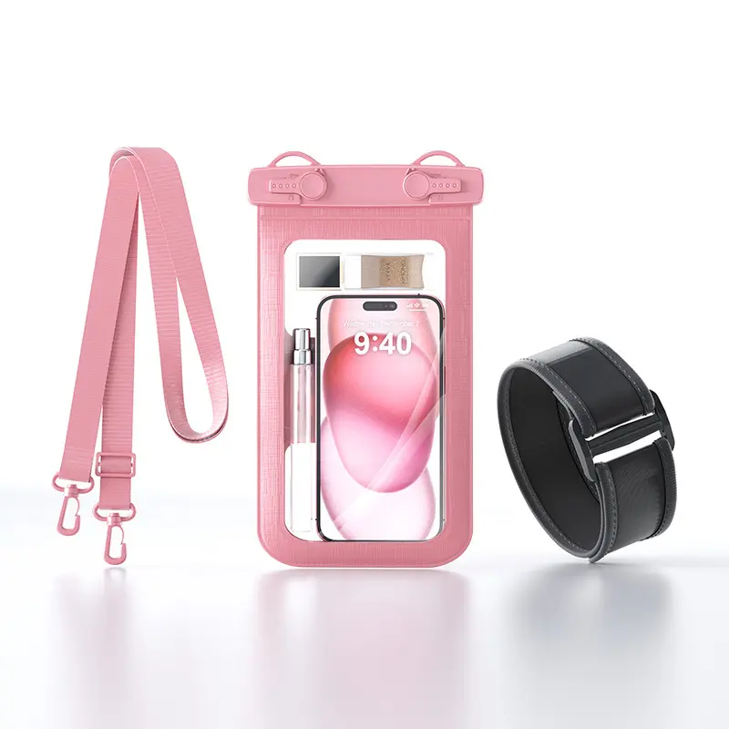 Pink (double hook with arm strap)