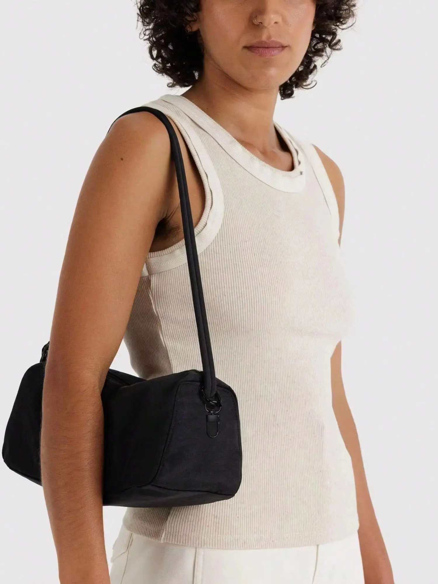 Doyogi Boston Bag Single Shoulder Bag, Casual Nylon Ditsy Floral Pattern, All Seasons Fashion Accessory, Batch Number 07011