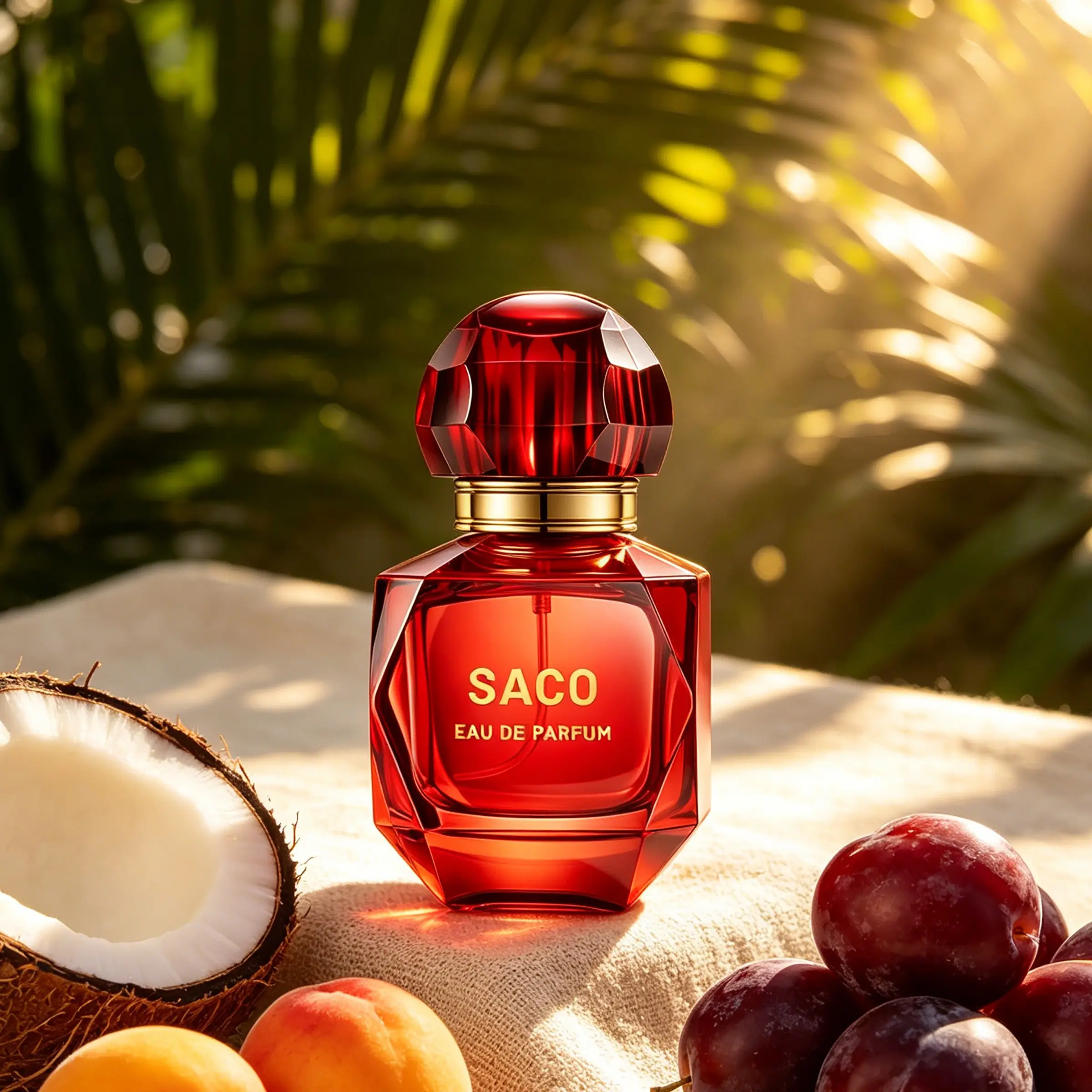 Perfume for Men and Women, Gourmand Oriental Aroma with Coconut & Plum Top, Jasmine & Rose Heart, Vanilla & Almond Base, a Sweet Floral Scent for Spring or Casual, a Unisex Fragrance Gift of Cologne, Gift Option