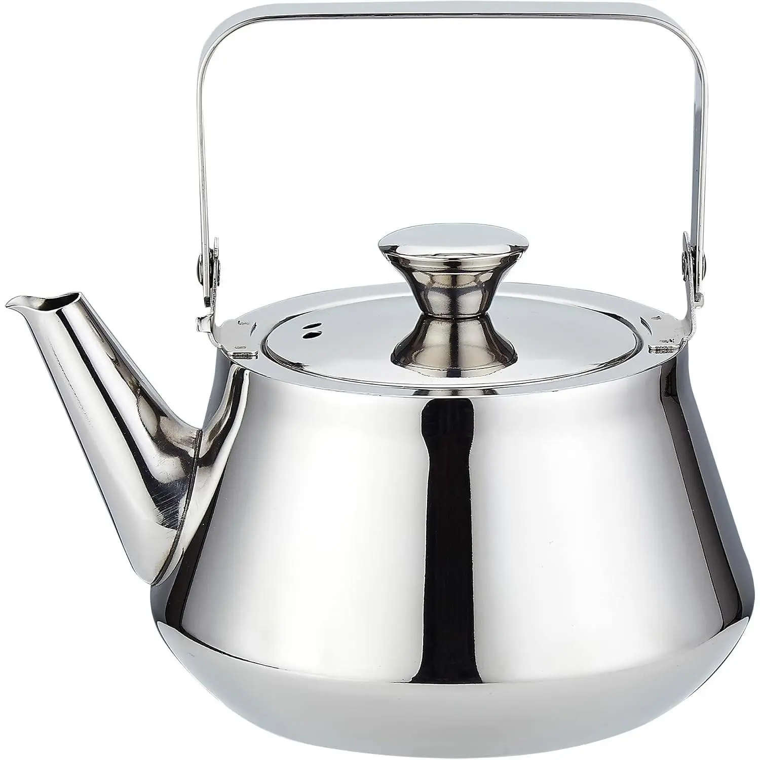 1.3 Quart stainless steel teapot with Infuser A modern, minimalist style