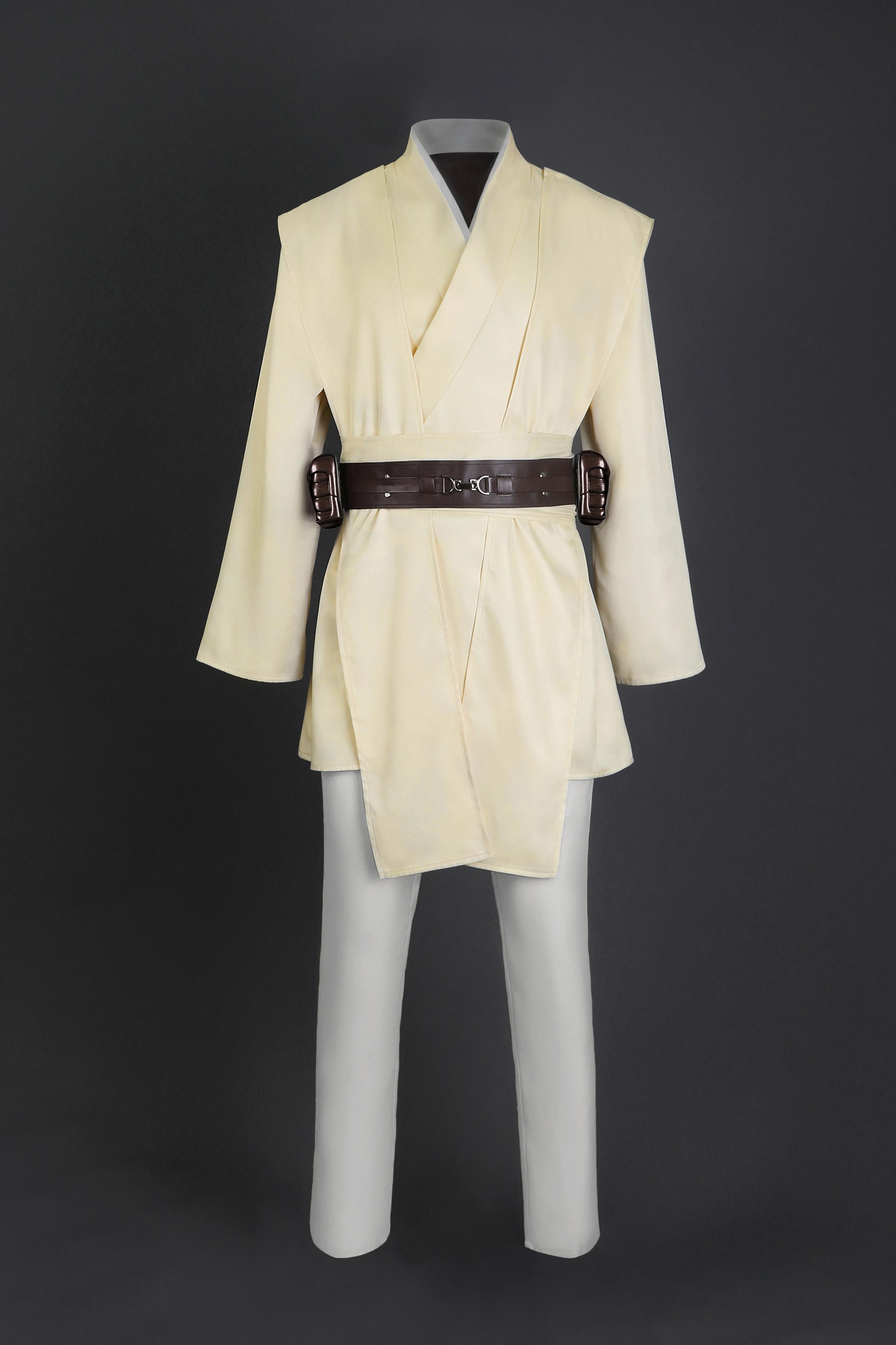 Anakin Cosplay Obi Costume Wan Knight Disguise Adults Men Clothing Disguise Halloween Carnival Part Suit