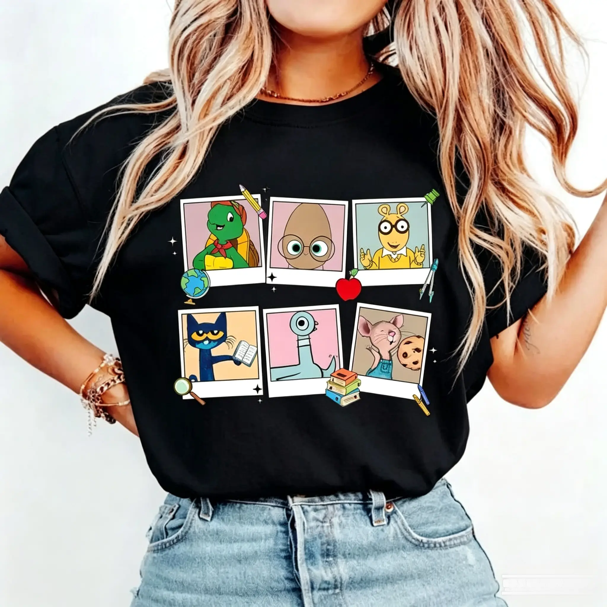 Comfort  Read Children's Book Shirt, Children's Character Affirmations Shirt, Teacher Characters Shirt, Kindergarten Shirt, Teacher Appreciation Gift