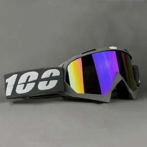 OTG goggles, Dirt bike goggles, compatible with off-road use, with scratch/dust-proof lenses, breathable adjustable fit, ideal for motocross, ATV, skiing, snowmobiling, cycling, perfect for teens and adults, great birthday/holiday gift