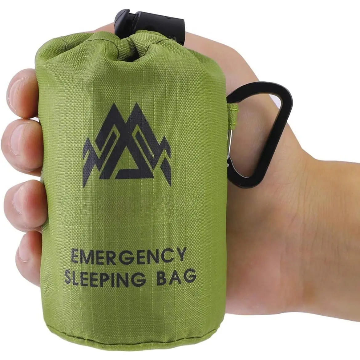 Unisex Large Synthetic Ultra-Light Sleeping Bag Bivy Sack - Multi-Use as Blanket, Outdoor Hiking Camping Gear, Emergency Warmth for Earthquakes, Hurricanes