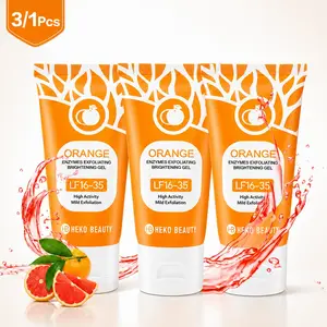 HEKO BEAUTY Scent Exfoliating Cleansing Gel, Body Care, Exfoliator, Cleanser, Scented, Gentle Removal of Facial and Body Dead Skin, Deep Cleaning, Nourishing Moisturizing, Hydrating, Suitable for All Skins