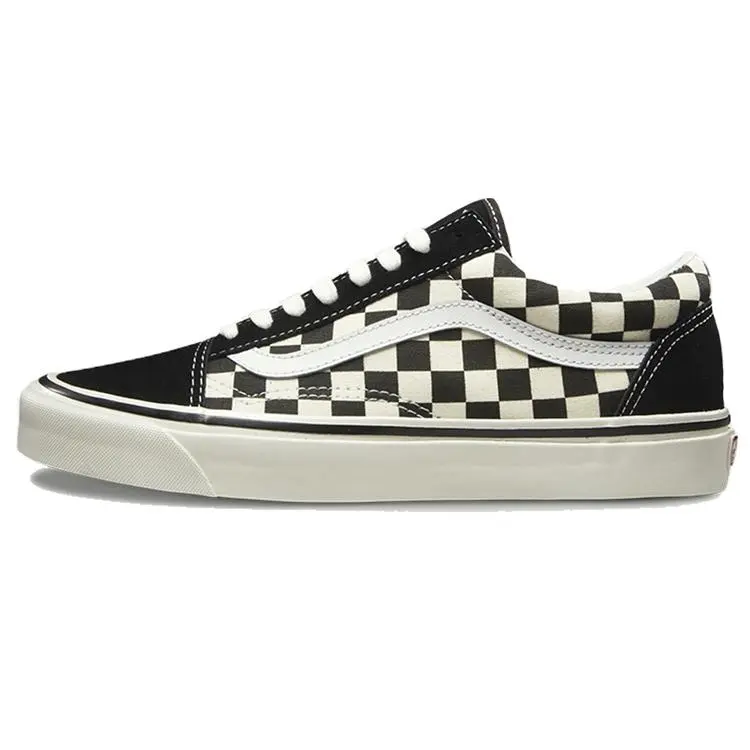 Vans Old Skool 36 DX Anaheim Classic Checkerboard Lightweight Low-Top Skate Shoes for Men and Women Verifiable, with credentials and supporting global authentication