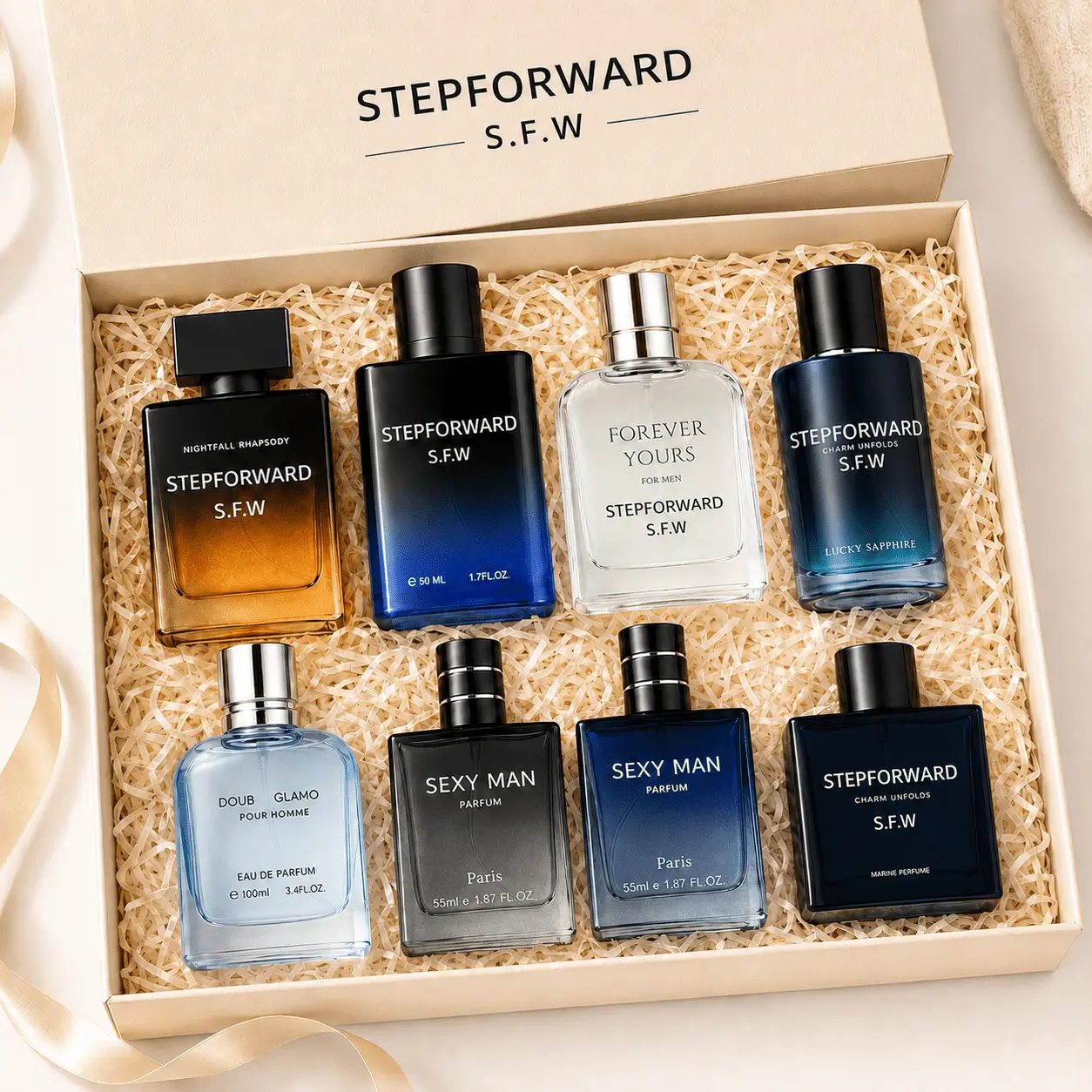 Men’s Perfume|1 Random Bottle, Assorted Fragrance Scents, Woody Marine Fresh Cologne, Long Lasting Eau De Parfum, Portable Travel Size Scent, Premium Glass Bottle, Daily Wear Fragrance Gift for Men