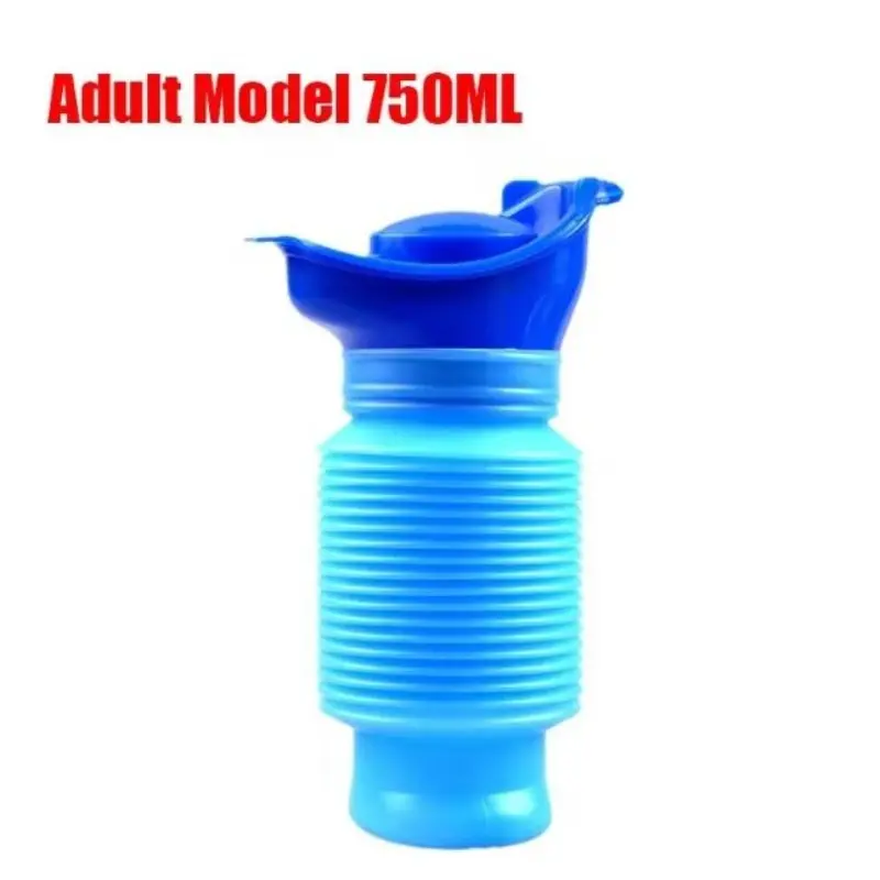 750ML Large Capacity Car Urinal, Portable Leak-Proof Emergency Urine Bucket, Emergency Urinal Bottle, Lightweight and Easy to Store, Ideal for Camping and Travel