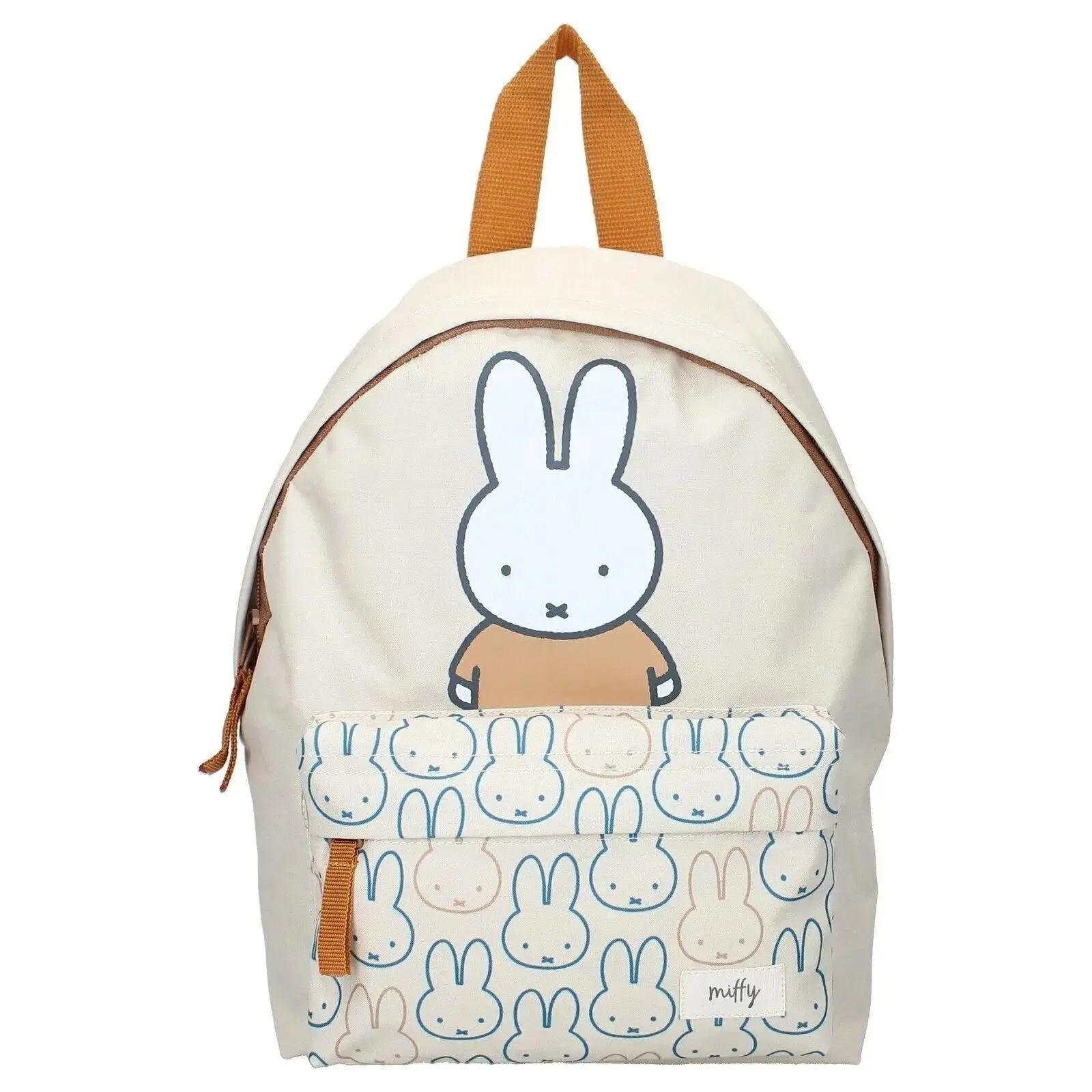 New Full Print Miffy Rabbit Backpack Ultra Light Large Capacity Stain Resistant Student School Bag Unisex Cartoon Kawaii Lovely
