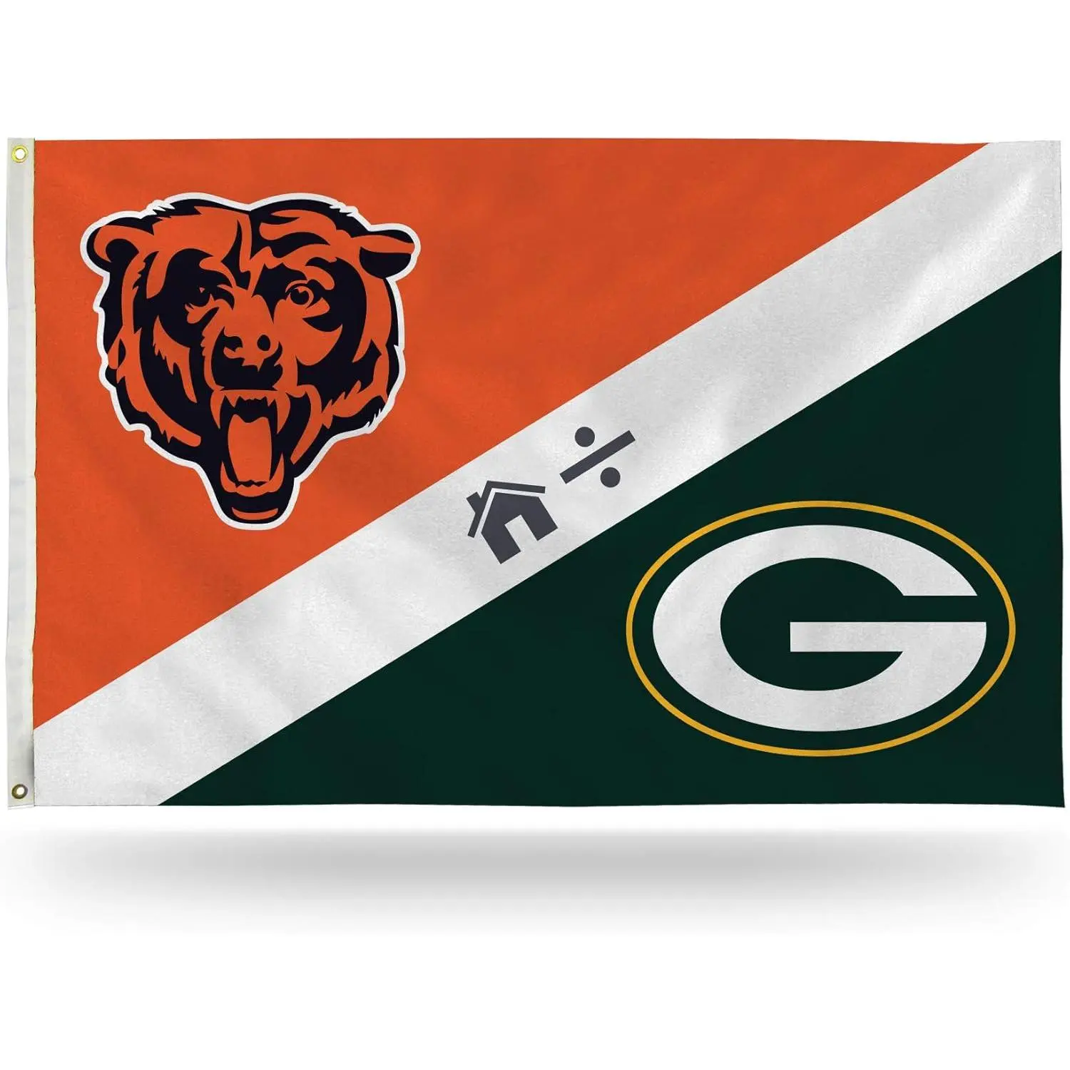 Rico Industries NFL Retro 3'x5' Single-Sided Banner Flag - Lightweight, High-Quality Print, Indoor/Outdoor Use - Sports Collectible Home Decor