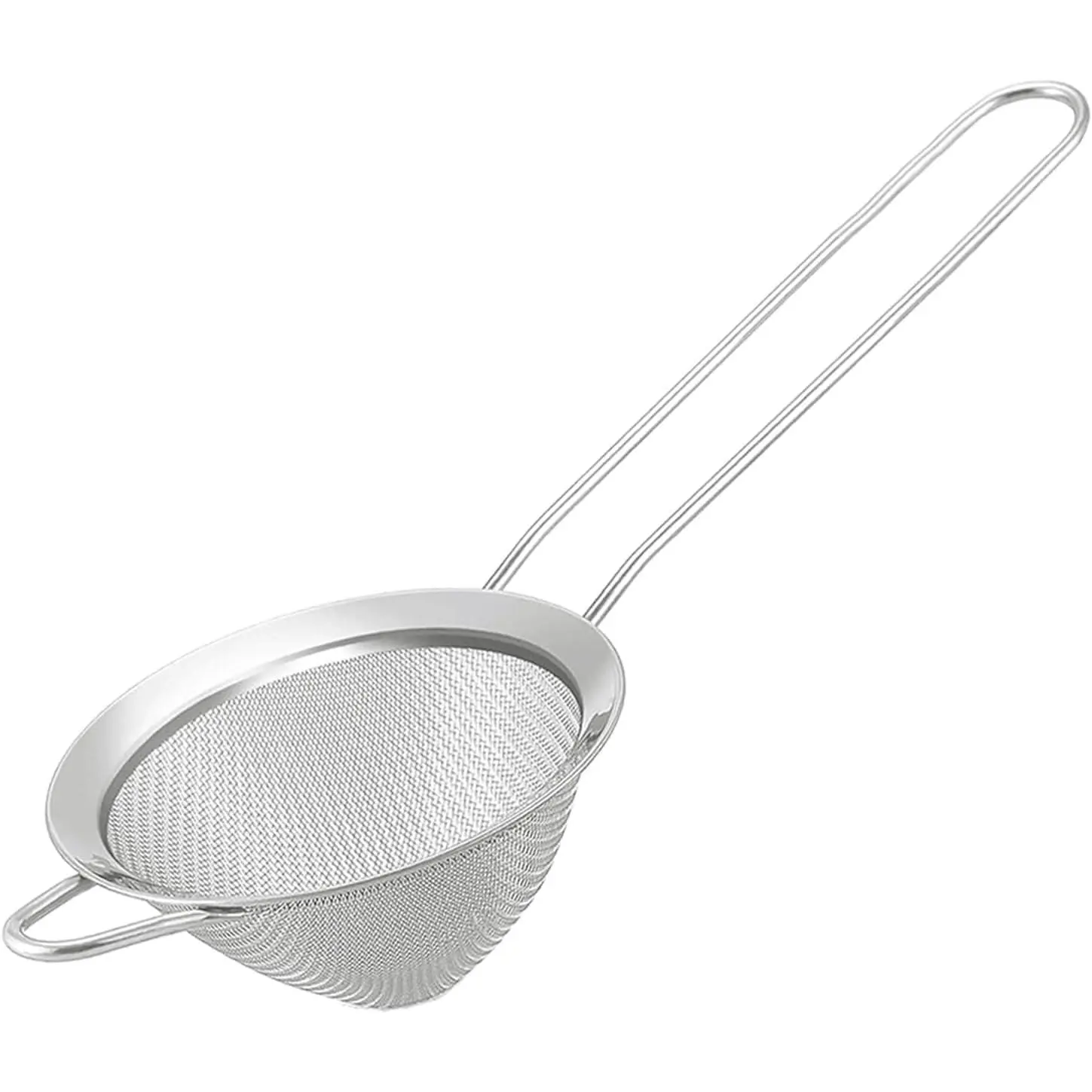 Small Fine Mesh Strainer, Stainless Steel Mini Sieve, Bar Strainer for , Juice, Coffee,  Strainer for Loose Leaf , Mini Sifter for Matcha, Flour, 1 Pack | 3.15 In Mini Strainer, for , Loose , Juice, Fits  Cups and Mugs