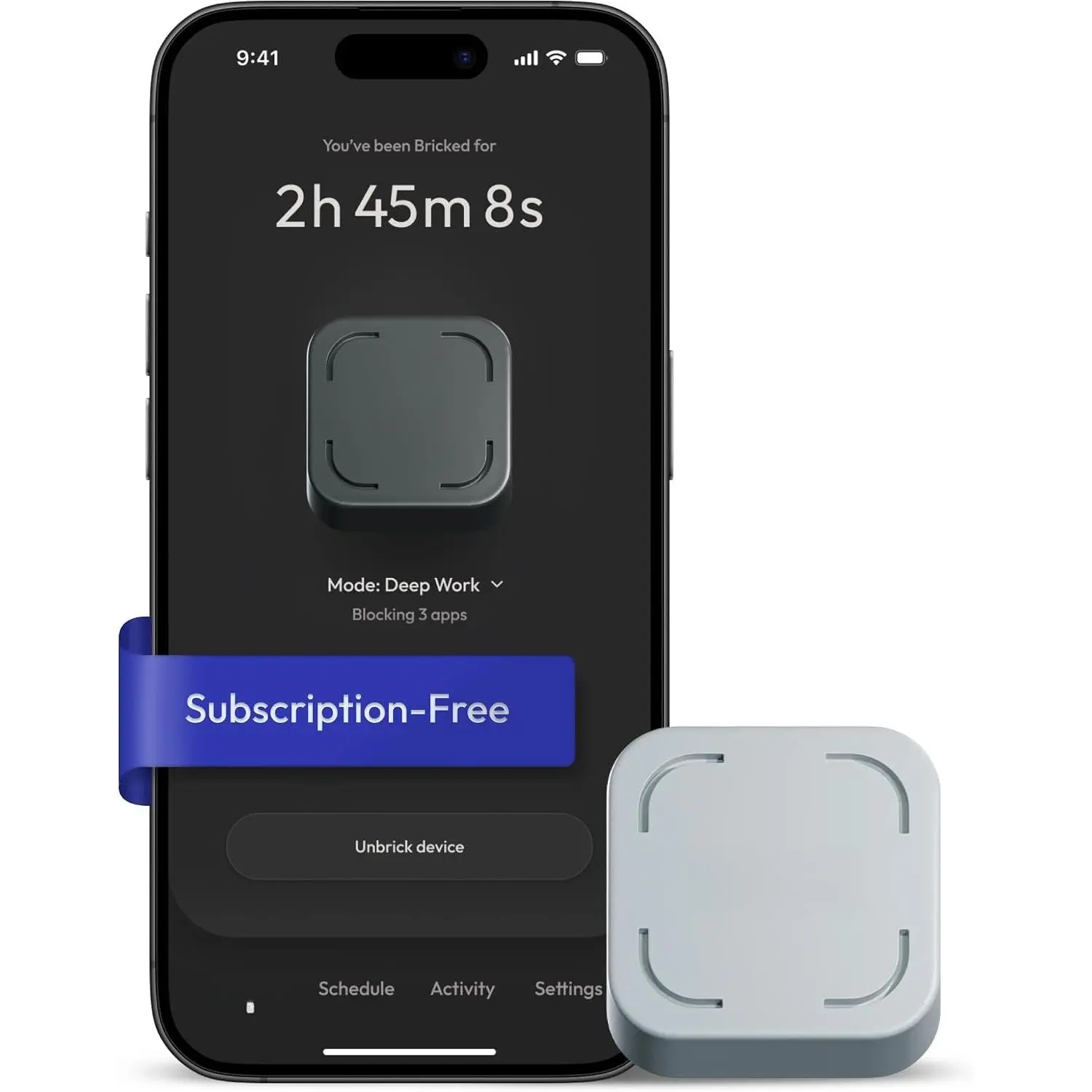 The  Phone Access Blocker Device for Cell Phones - Subscription-Free Phone Lock, Limits Smartphone Access, Reduces Screen Time & Improves Focus - High-Grade  & Anti-Slip