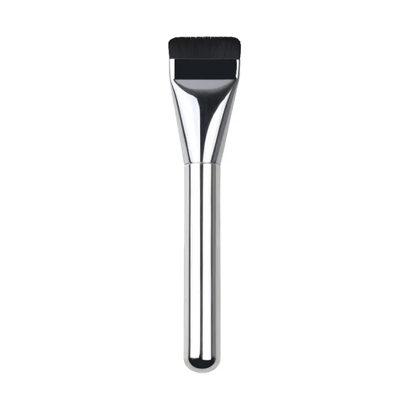 Foundation brush, flat concealer brush, blush brush, loose powder brush, wooden handle makeup brush