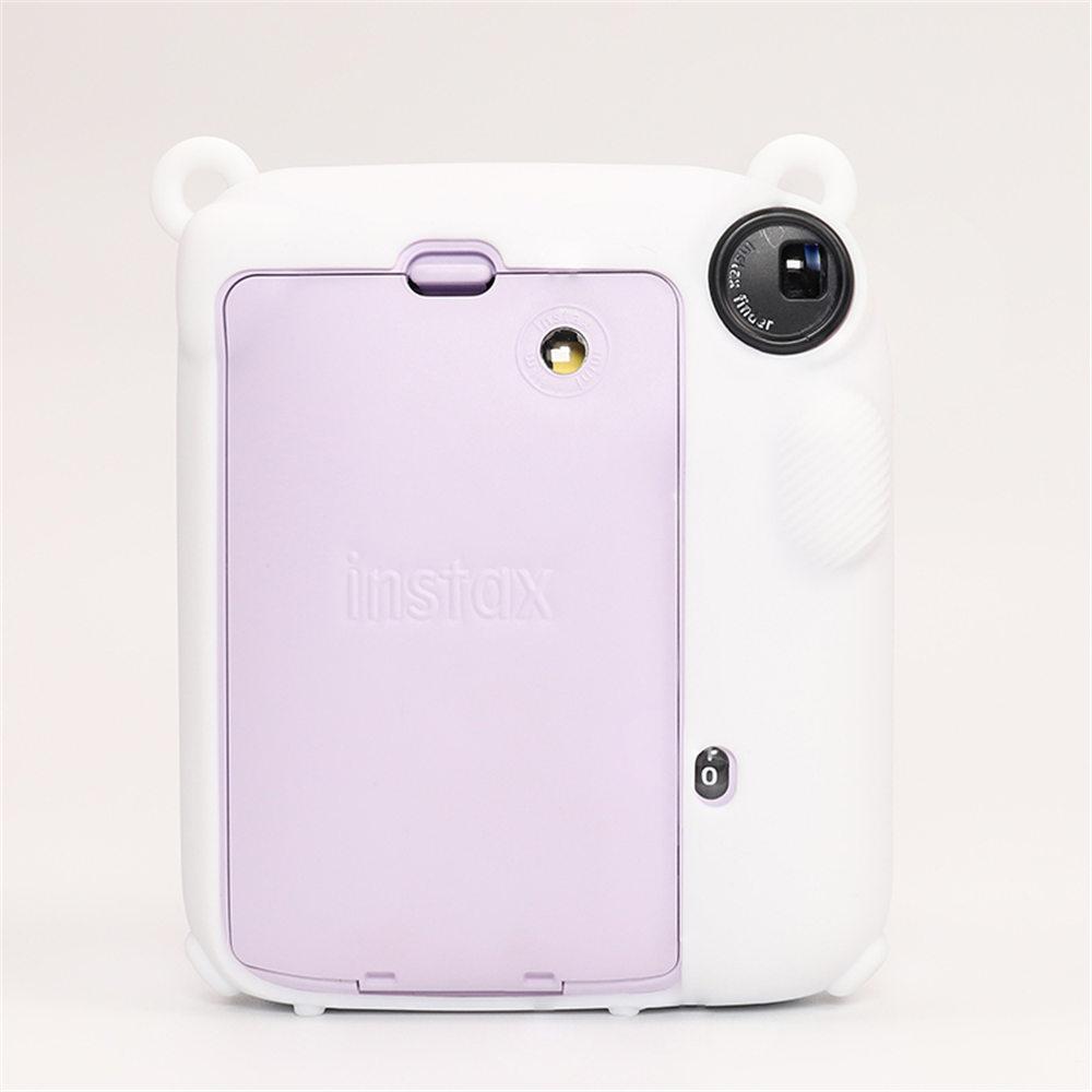Soft Silicone Camera Bag Case For Fujifilm Film Instax Mini 12 mini 12 Body Cover Skin With Lens Cap
