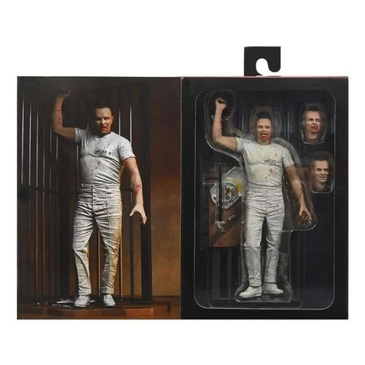 Neca Silent Lamb Hannibal Lecter Escape Edition Figurine, Action Figure Stand-In, Perfect for Party Gifts and Halloween Presents