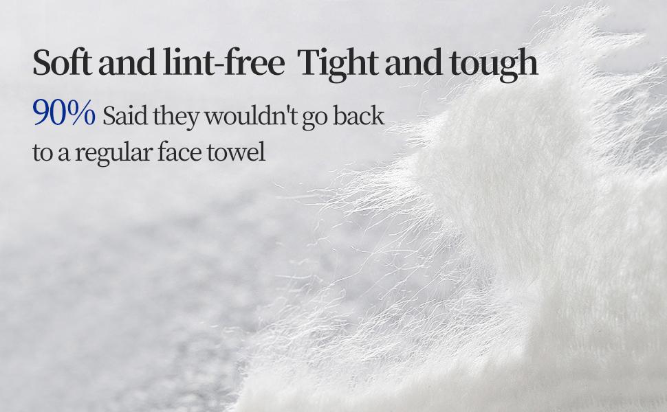 Disposable Face Towels XL,Viscose Biodegradable Large Dry Wipes,Super Soft & Thick Face Cleansing Towels,Daily Facial Tissues for Skin, Makeup Removing,Facial Clean,Nursing,Travel (50 Count)