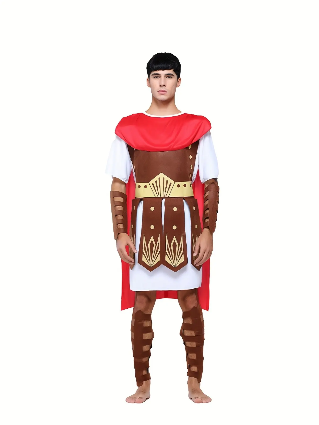 2026 New Halloween Dance Costume For Parties Cosplay Adult Medieval Warrior Crusader Knight Robe Roman Gladiator Spartan Soldier Clothes