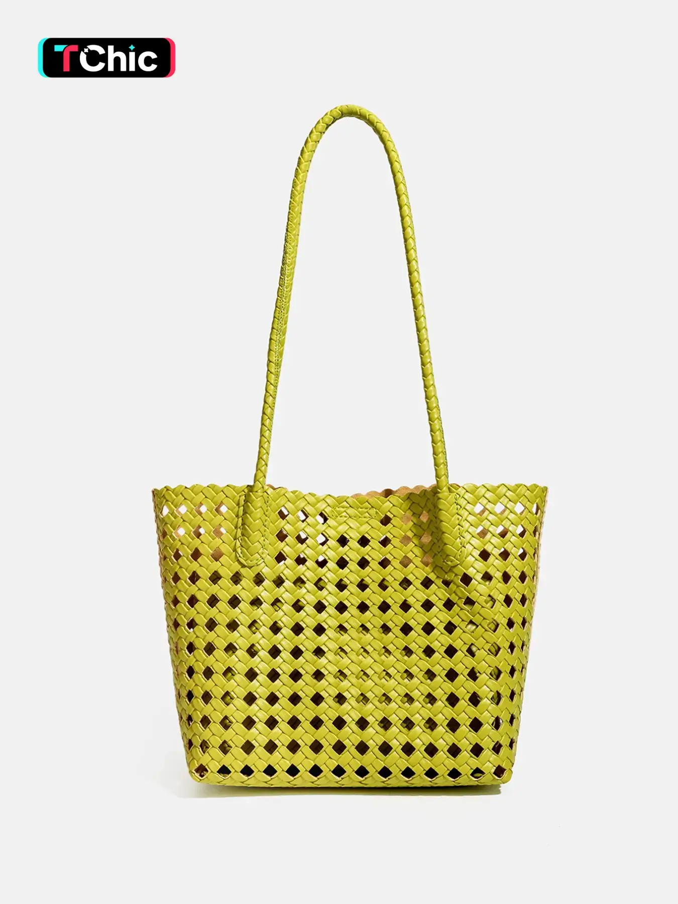 Women's PU Leather Shoulder Clutch Bag, Crossbody Clutch Purse, Summer Beach Handbag, Large Capacity Shopping Bag, Casual Fashion Bag, All Seasons