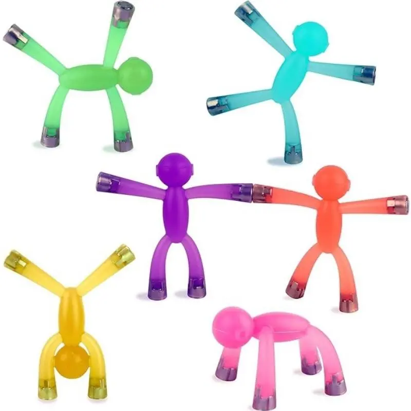 6 Piece Magnetic Figures, Refrigerator Magnet Set, Adult & Kids Gift, Teenager Present, Decorative Magnets, Fun Accessories