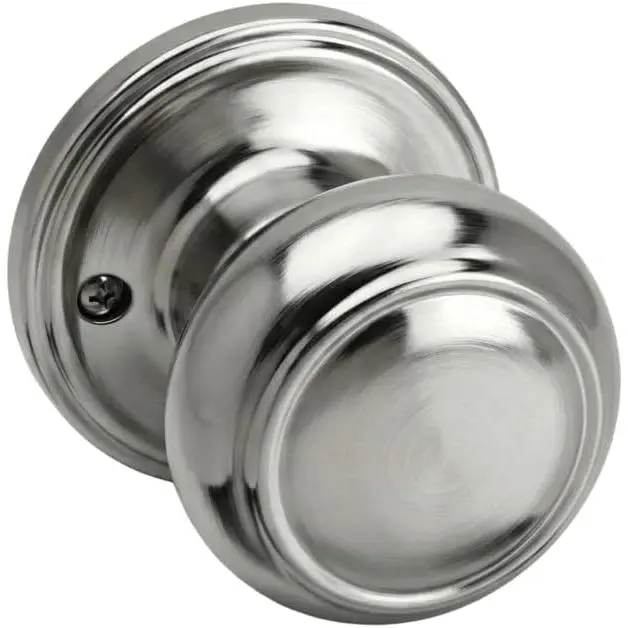 CK2090PS Colonial Door Knob, Dummy Function, 1 Pack, Polished Stainless