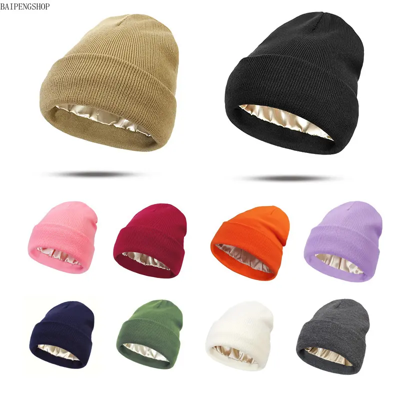 Unisex Plain Solid Ribbed Knit Black Casual Beanie Hat - 1 Size, Super-Stretch Fitted Warm Cuffed Skull Cap, Machine-Washable Soft Winter Headwear for Men Women, Versatile Daily Streetwear Ski Accessory, One Size