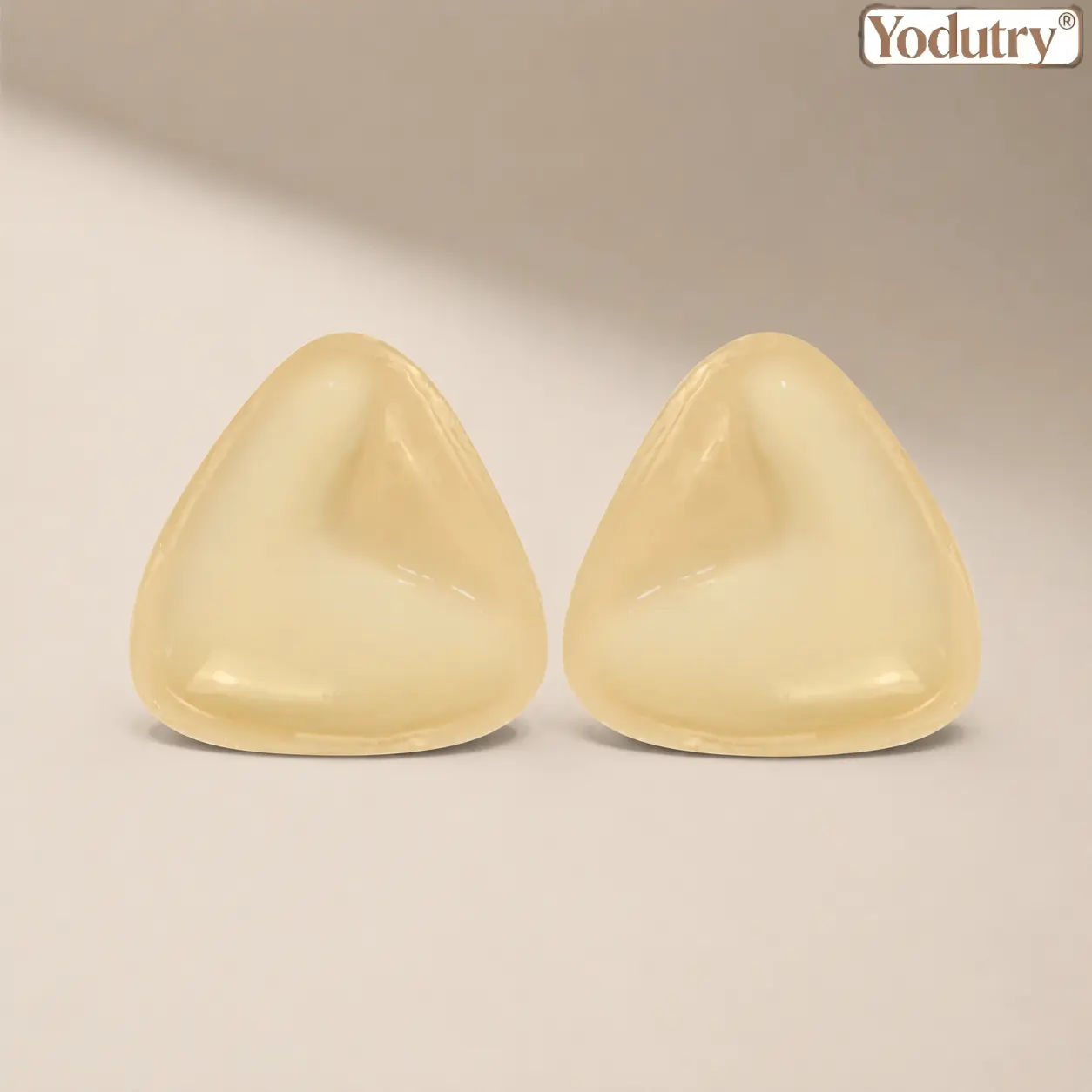 Yodutry Double-Sided Adhesive Bra Inserts Push Up Sticky Pads Reusable Chest Lift Inserts with Nipple Covers Set