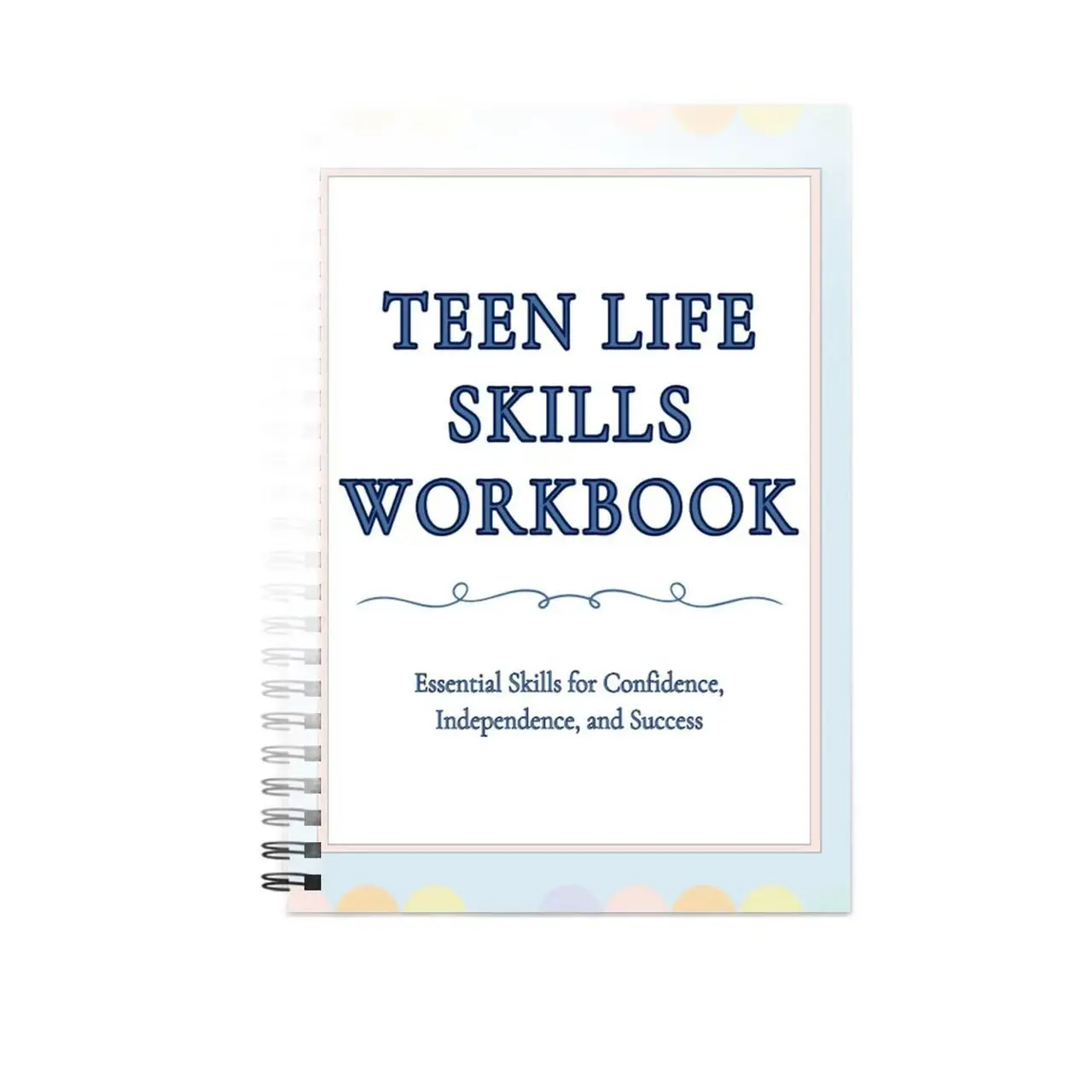 Teen Life Skills Workbook Therapy, Essential Guide for Adolescents, Develops Practical Abilities, Perfect for Teenagers' Growth & Learning