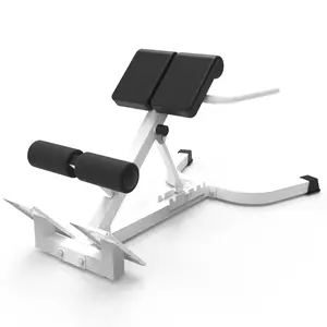 Adjustable Roman Chair for Home Gym – Dual Adjustable Back Extension, Collapsible, Non-Slip Base, 330lbs Capacity – Hyperextension Bench for Core, Lower Back & Full Body Strength Training