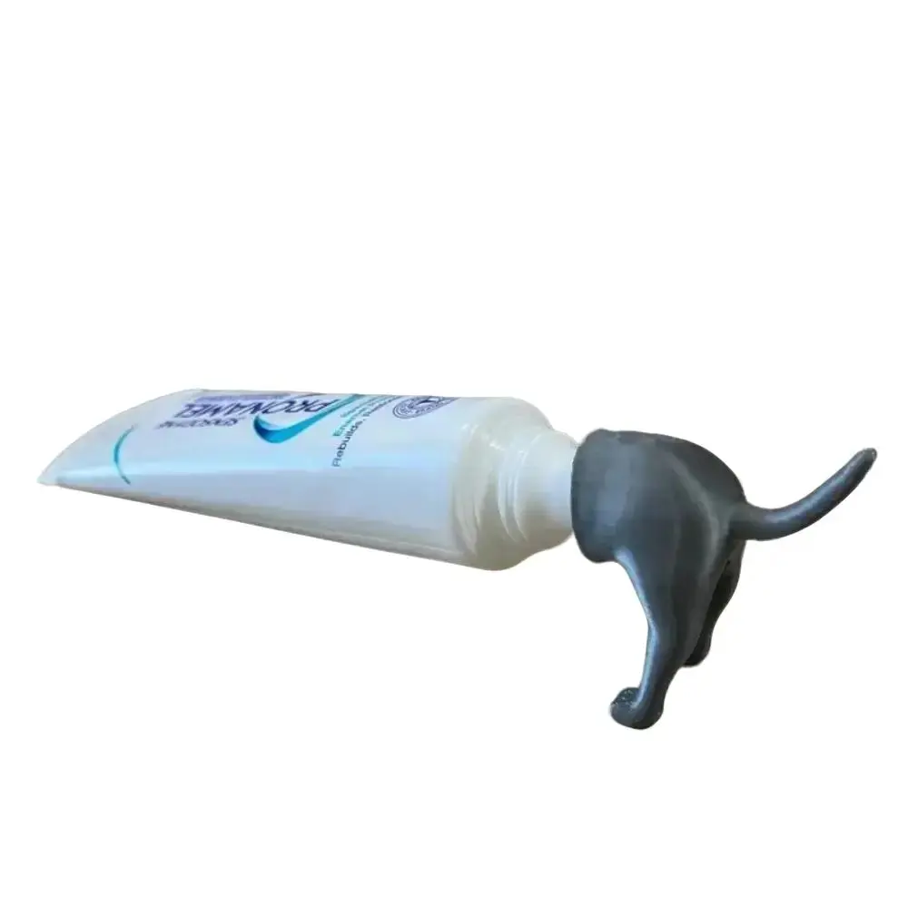 2026 New Poop-Themed Funny Dog Butt Toothpaste Squeezer Topper, Humorous Gag Novelty Bag Charm Accessory, Fun Gift for Dog Lovers for Parties
