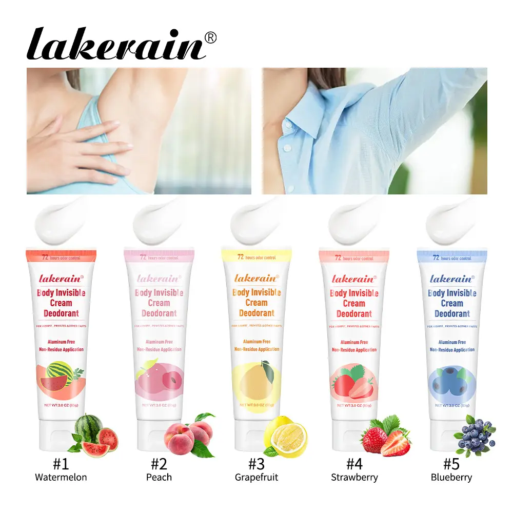 Creamy Women Deodorant, Full Body Freshness, Fruit Scented Cream Deodorant, Long-Lasting Protection, Perfect for Daily Use