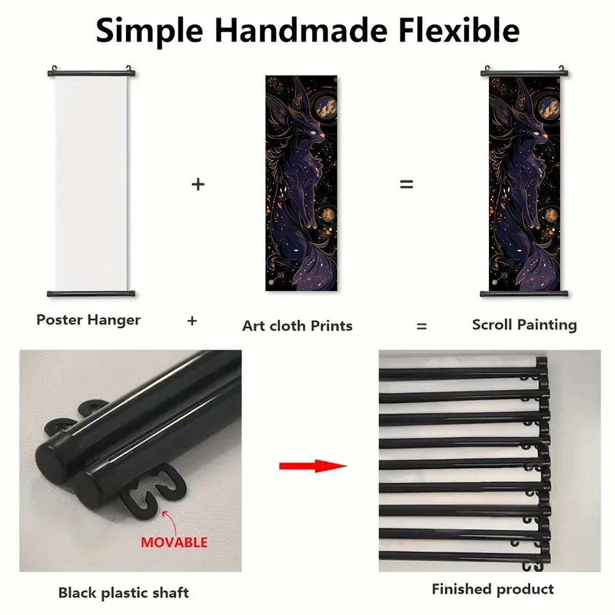 Animal Pattern Wall Art, 4 Counts/set Vintage Pet Pattern Decorative Painting, Exquisite Home Decorative Art, Wall Art Decor for Home Living Room Bedroom