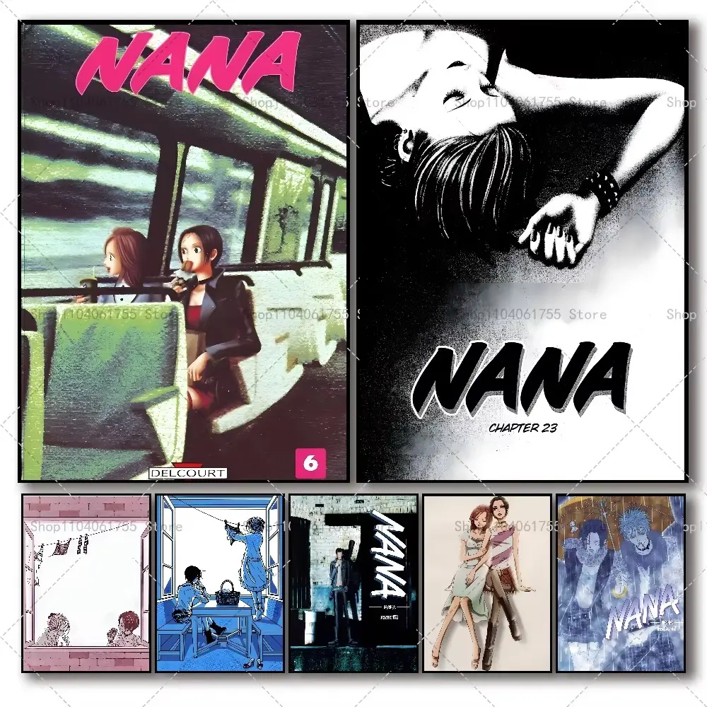 Relive that unforgettable millennial punk love story with this retro-style *NANA* art poster. The intricate details will transport Nana and Hachi’s world right into your bedroom or a corner of your favorite café.
