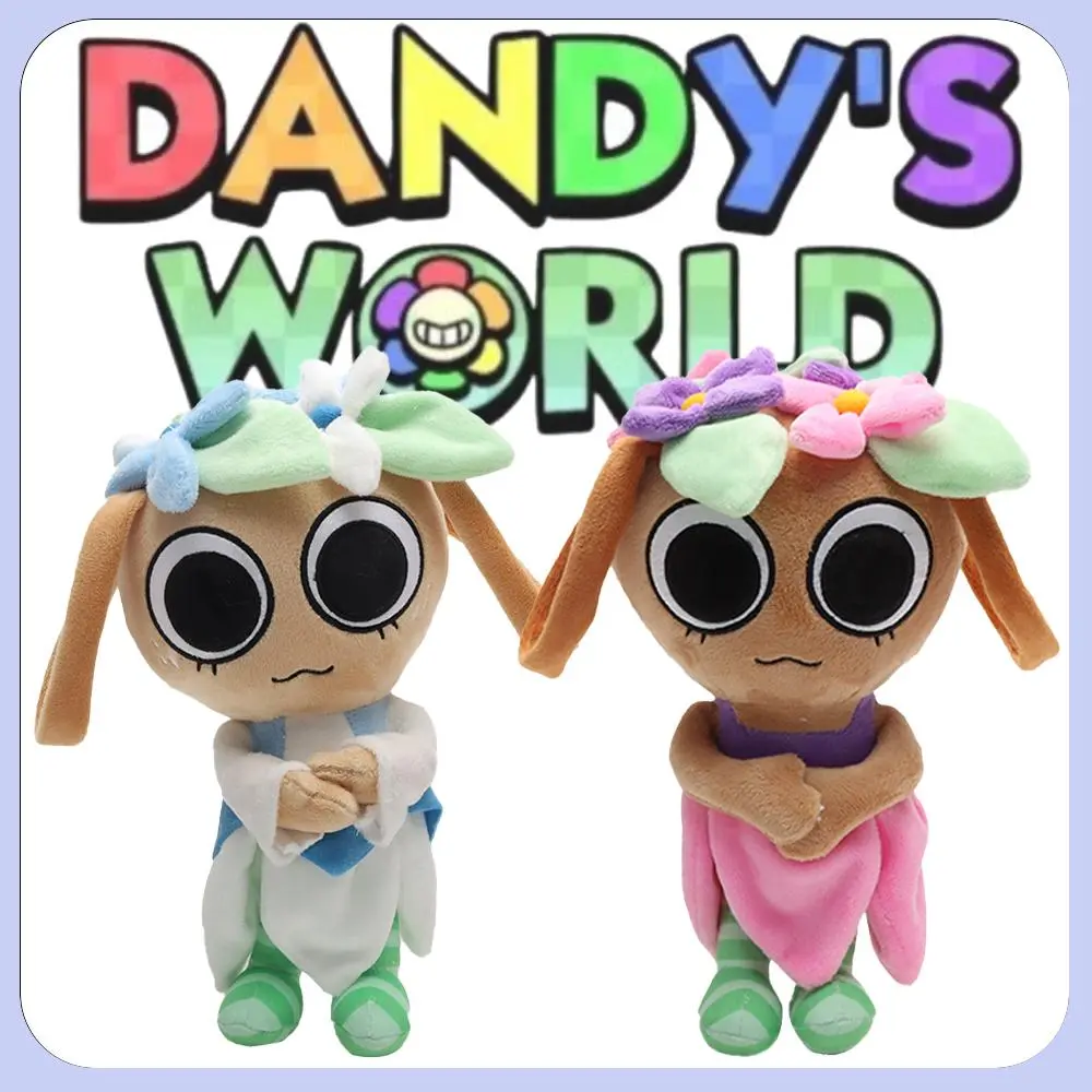 26cm Unisex Dandy’s World Bassie Stuffed Toy - Soft Game Peripheral Figure, Kids' Play Doll, Birthday Gift
