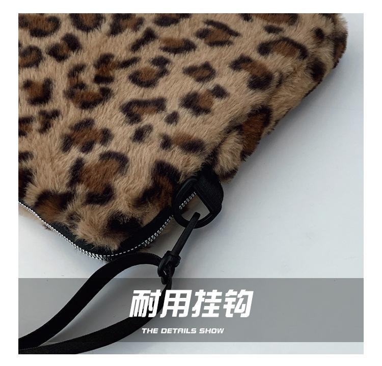 Leopard print Laptop Sleeve 11 13.3 13.6 14 15 15.6 Inch For Macbook Dell Huawei Samsung Xiaomi LG Shoulder Bag Tablet Pouch