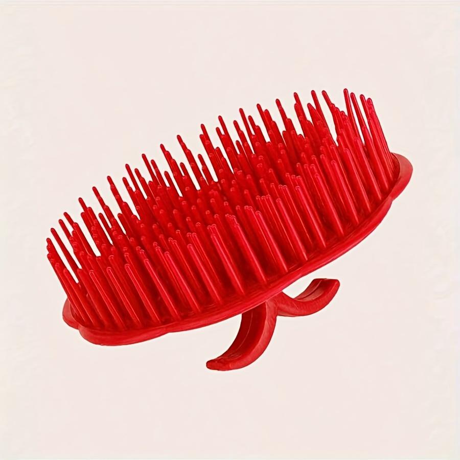 1 Scalp Massage Brush, Scalp Detangling Brush, Cleansing Brush, Shower Scalp Shampoo Brush, Scalp Massager, Deep-cleansing Hair Shower Comb, Men's Hand Brush, Beard Brush, Pet Grooming Round Palm Brush