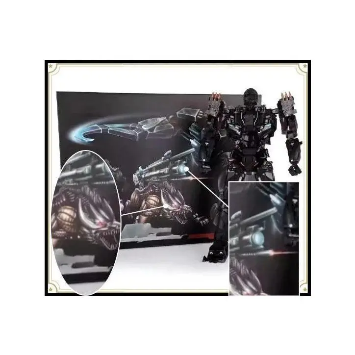 Transformation MasterPiece VT01 VT-01 Lockdown Peru Kill Movie KO VS UT R01 Alloy with Two Dogs Anime Action Figure Robot Toys