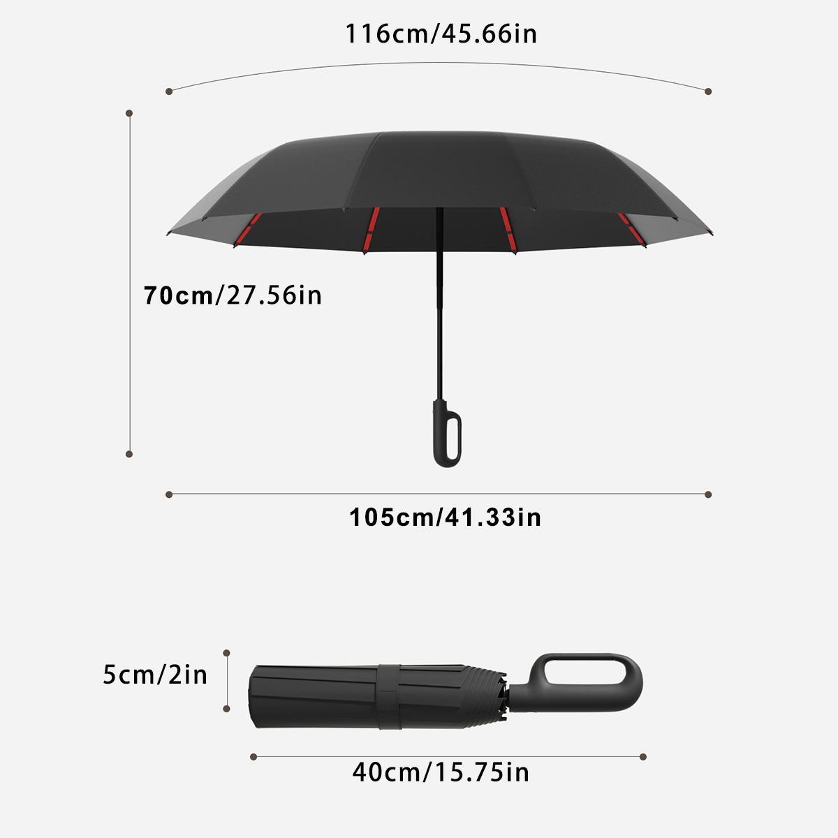 Automatic Folding Umbrella, 1 Count/60pcs Portable Rain Umbrella with Loop Buckle, Windproof & Waterproof Umbrella for Men & Women #GLOBAL PICKS Automatic Folding Umbrella, 1 Count/60pcs Portable Rain Umbrella with Loop Buckle, Windproof & Waterproof Umbrella for Men & Women #GLOBAL PICKS