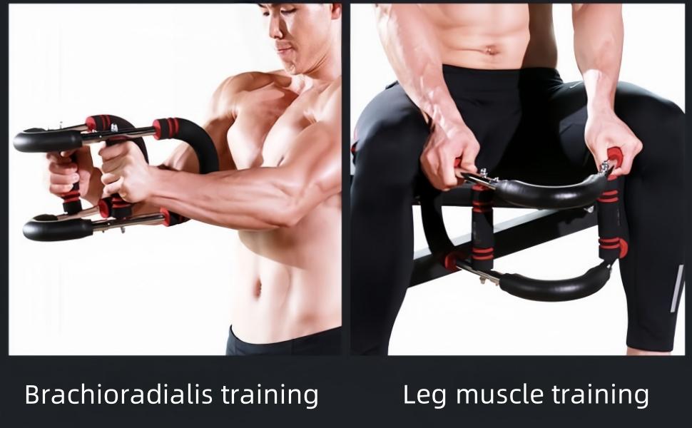 Twister Arm Exerciser,80-110lb Adjustable Spring Workout Bar, Forearm Triceps Chest Enhanced Exercise Strengthener,Portable Home Fitness Equipment, Detachable Design Fitness Anywhere Twister Arm Exerciser,80-110lb Adjustable Spring Workout Bar, Forearm Triceps Chest Enhanced Exercise Strengthener,Portable Home Fitness Equipment, Detachable Design Fitness Anywhere