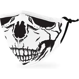 3-Ply Kid's Washable Cloth Face Mask Reable and Adjtable with Filter Pocket