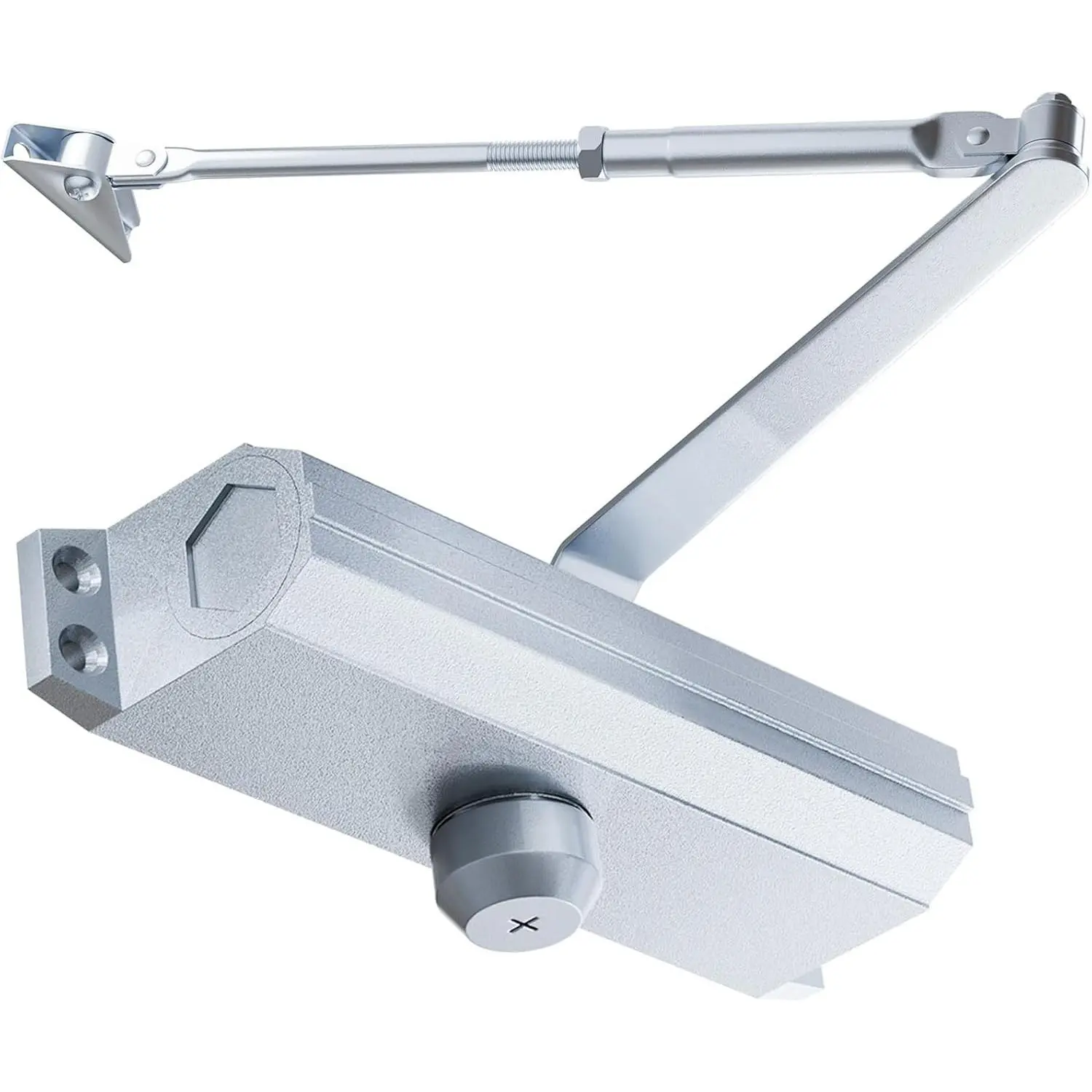 Grade 3 Spring Hydraulic Automatic Door Closer Medium Duty | Adjustable Grade 3 Spring Hydraulic, UL 3 Hour Fire Rated, Half Million Cycles, Residential and Light Commercial Use