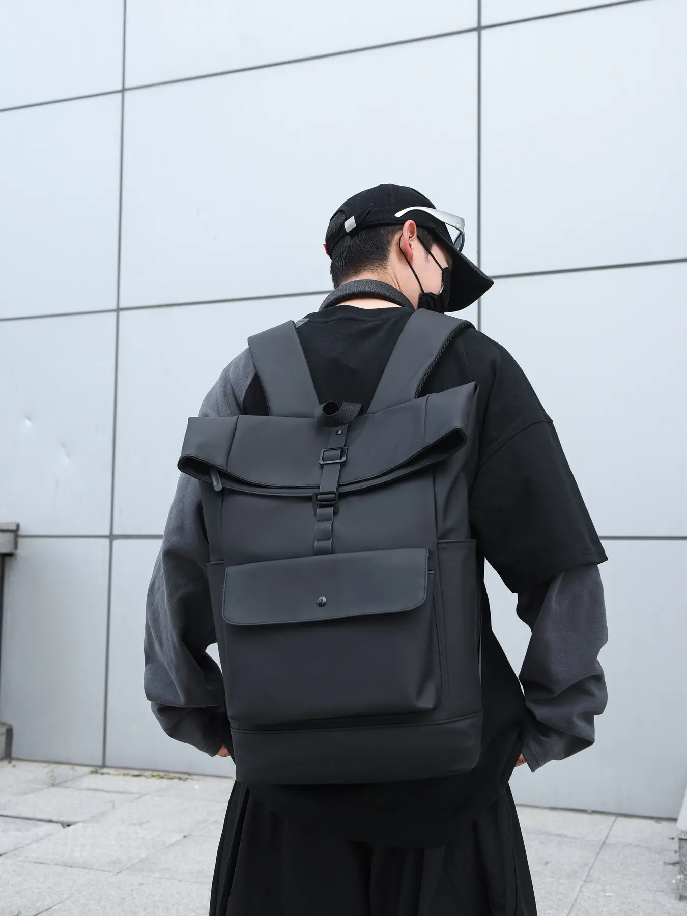 Men's Large Capacity Functional Commuter Backpack, Travel Work Backpack, Travel Sports Casual Commute Multi-Pocket Student Bookbag, Outdoor Style Men's Bag