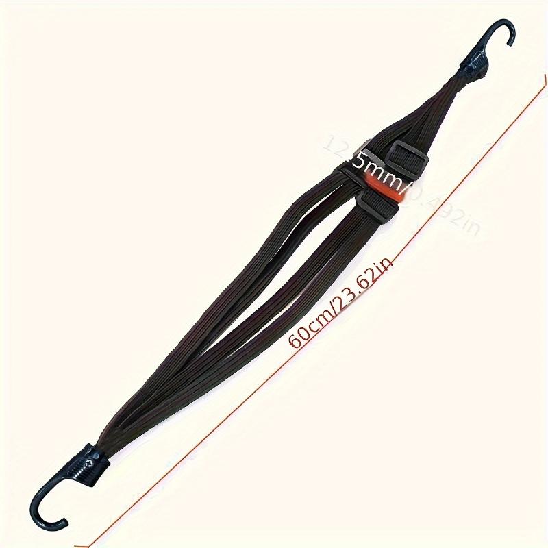 Versatile 4-in-1 High-Elasticity Adjustable Strap with Hook - Perfect for Motorcycle Helmets, Electric Bikes & More Durable Easy to Use For Riders Cyclists Suitable Outdoor Activities