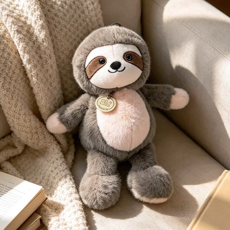 Cute Plush Toys Collection, Soft Stuffed Animals for Kids and Adults, Stuffed Animal Gifts, Cow, Sloth, Lion, Leopard, Frog, Perfect Gift Idea