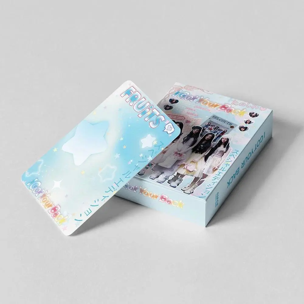55PCS Korean Hot Idol New Album "I Got Your Back" High Quality Lomo Cards YUNAH MINJU MOKA WONHEE IROHA Fans Collect Postcards