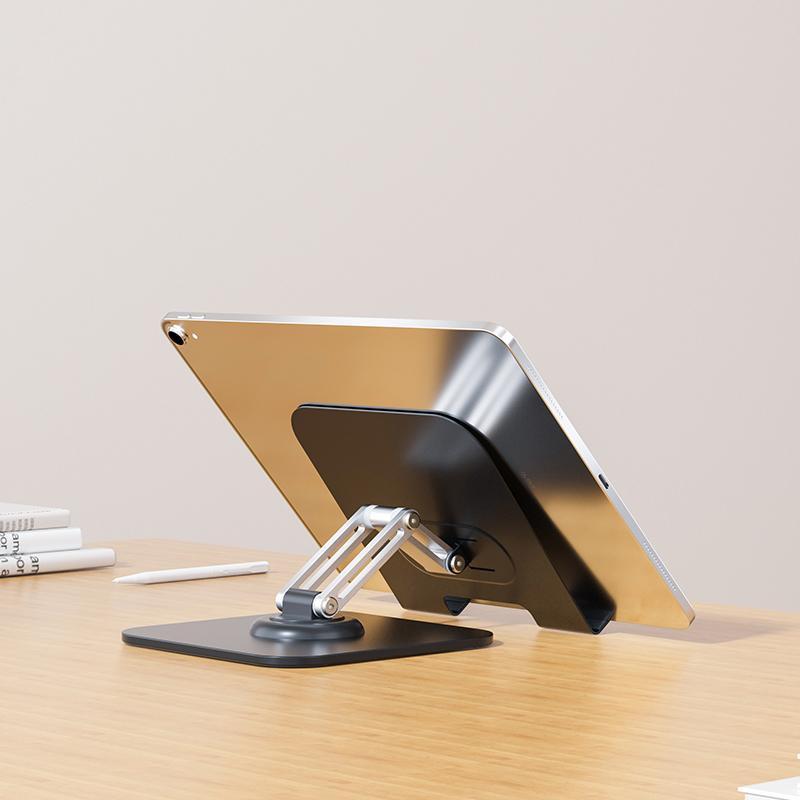 Adjustable Tablet Stand, Rotatable Tablet Holder, Desktop Tablet Stand, Tablet Phone Stand, Tablet Mount Stand for iPad Pro 13 12.9 11, Switch, Kindle, Monitor, PS, iPad Accessories