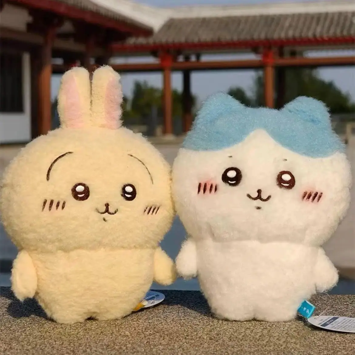 2026 hot itemChikawas Cartoon Plush Toy Usagi Plush Doll Hachiware Plush Series Super Cute Doll Pendant Bag Pendant Cute Birthday Gift