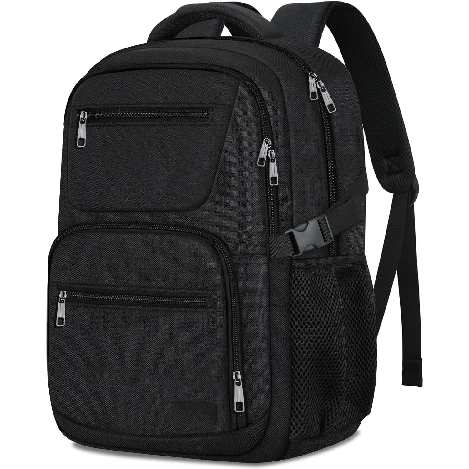 Black backpack for school, School Backpack for boys teens, Backpacks for men, College high middle school bookbag Fits15.6 Inch Laptop with Reinforced Straps, Boys backpack, Book bag
