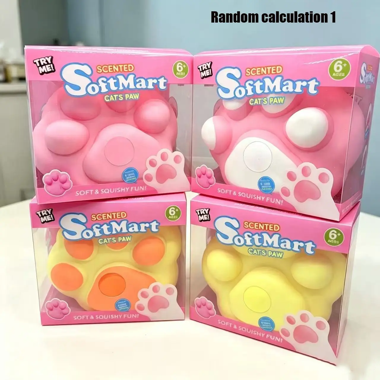 New Simulation Cat Paw Stress Relief Toy, Large Creative Release Slow Rebound Tool, Unique Novelty Fidget Toy for Relaxation, Squeeze Fidget