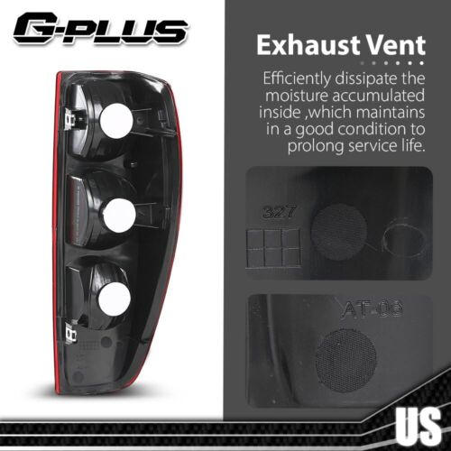 Fit For 04-12 Chevy Colorado Gmc Canyon Pickup Tail Lights Brake Lamp Left