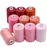 42Pcs 10"x10" Quilting Cotton Fabric Squares Sheets Pre-Cut Multi-Color Design Printed Floral Craft Fabric for DIY Sewing Scrapbooking Quilting Craft Patchwork (Red/Pink/Yellow/Green/Blue/Purple)